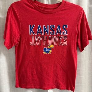 Champion Kids Red Kansas Jayhawks Tee